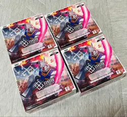 BANDAI GUNDAM Card Game Newtype Rising Booster BOX GD01 Sealed Japanese set of 4 - Image 2