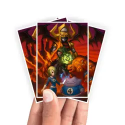 Fantastic 4 x Pokemon Card Sleeves - Pokemon | MTG | Yugioh - Image 2