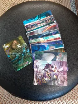 MTG Art Series Wilds of Eldraine Complete Gold Signature/Stamped Set (81) - NM - Image 1