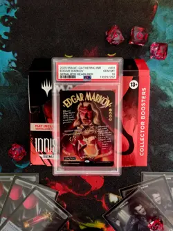 2025 MTG INNISTRAD REMASTERED EDGAR MARKOV SERIALIZED HEADLINER - PSA 10 - Image 2