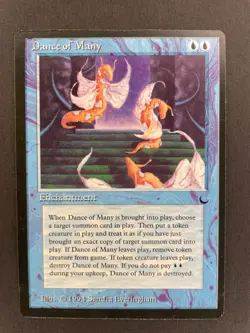 Dance of Many, Lightly Played [The Dark] 1994 MTG Magic The Gathering - Image 1