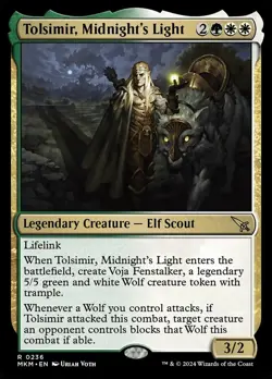MKM TOLSIMIR MIDNIGHT'S LIGHT 1x Rare Magic Murders at Karlov Manor MTG NM - Image 1