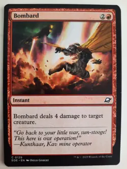 Bombard #0129 Edge of Eternities MTG Magic NM X 4 copies - Image 2