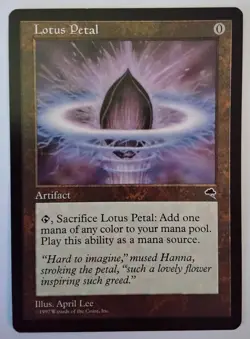 Lotus Petal Tempest Expansion Uncommon NM MTG: Magic the Gathering - Image 1