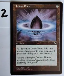 Lotus Petal Tempest Expansion Uncommon NM MTG: Magic the Gathering - Image 4
