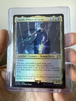 FOIL NOCTIS, PRINCE OF LUCIS mtg NM Final Fantasy 1 Rare - Image 1