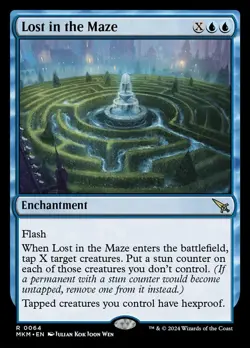 MKM LOST IN THE MAZE 1x Rare Magic Murders at Karlov Manor MTG NM - Image 1