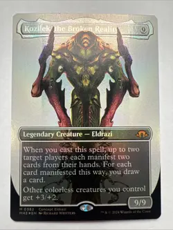 MTG Kozilek, the Broken Reality (Borderless Foil) Modern Horizons 3 NM - Image 1
