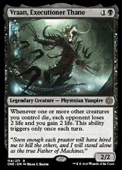 1x Vraan, Executioner Thane NM-Mint, English Phyrexia: All Will Be One MTG Magic - Image 1