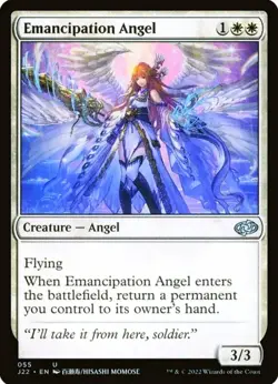 X 1 Emancipation Angel NM J22 055 MTG Magic The Gathering - Image 1