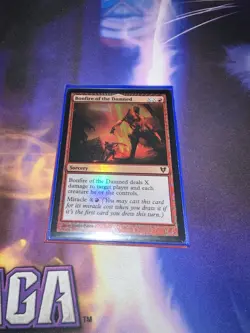 Mtg Singles - Bonfire of the Damned - Avacyn Restored - Foil Mythic Rare - LP - Image 1