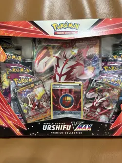 Pokemon Single Strike Urshifu VMAX Premium Collection Box -Evolving Skies Packs! - Image 2