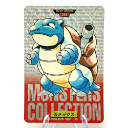 Blastoise Bandai Carddass No. 009 Red Prism Holo Japanese Pokemon Card 1996 1997 - Image 2