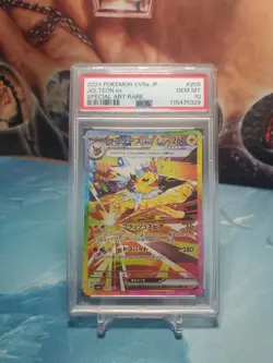 Pokemon Jolteon ex Terastal Festival Japanese Special Art Rare #209 PSA 10 - Image 1