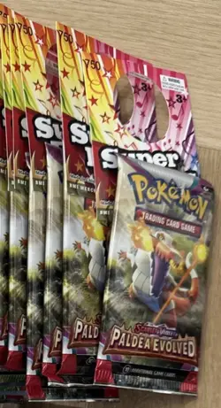 Pokemon TCG: Scarlet & Violet Paldea Evolved 36x Loose Booster Packs (Read Desc) - Image 2