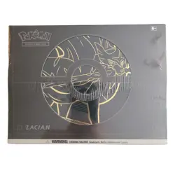 New Pokemon TCG Sword & Shield Zacian ETB Elite Trainer Box Plus Factory Sealed - Image 1