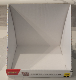 Pokemon 151 Poster Collection DISPLAY ONLY Case Box - Image 2