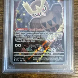 2024 POKEMON STELLAR CROWN POKEMON ETB PROMO #141 NOCTOWL PSA 10 - Image 3