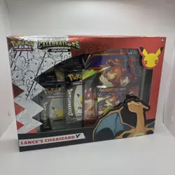 Pokemon Celebrations Collection - Lance's Charizard V - New Sealed 290-85171 - Image 1