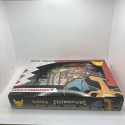Pokemon Celebrations Collection - Lance's Charizard V - New Sealed 290-85171 - Image 5