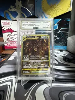 AGS 10 Gem Mint Giratina Vstar 261/172 Vstar Universe 2022 Japanese Pokemon s12a - Image 1