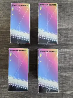 NEW Pokemon Prismatic Evolutions Booster Bundle lot of 4 SEALED - Image 2