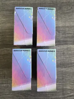 NEW Pokemon Prismatic Evolutions Booster Bundle lot of 4 SEALED - Image 4