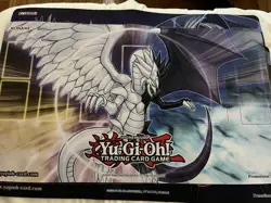 Yugioh Light and Darkness Dragon Official 2022 Promotional Playmat Time Wizard - Image 1