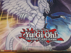 Yugioh Light and Darkness Dragon Official 2022 Promotional Playmat Time Wizard - Image 2