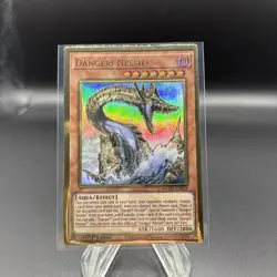 YUGIOH Gold Rare Danger! Nessie! MGED-EN019 1st Edition - Image 1