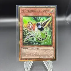 Yugioh PSY-Framegear Gamma MGED-EN012 Gold Rare 1st Ed NM - Image 1