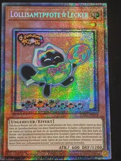 Lollisamtpfote Lecker JUSH-DE018 Starlight Rare Justice Hunters DE NM YUGIOH - Image 1