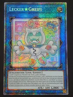 Lecker Greifi JUSH-DE022 Starlight Rare Justice Hunters DE NM YUGIOH - Image 1