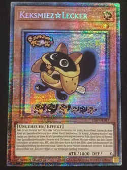 Keksmiez Lecker JUSH-DE017 Starlight Rare Justice Hunters DE NM YUGIOH - Image 1