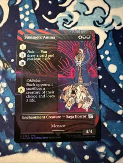 Summon: Anima Borderless FINAL FANTASY Foil #364 MTG - Image 1