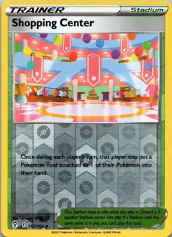 Shopping Center - 157/203 - Reverse Holo - Evolving Skies - NM/M - Pokemon Card - Image 1