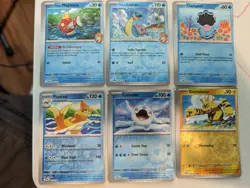 Pokemon Destined Rivals Error Miscut Card Lot - Image 1