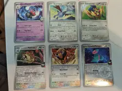 Pokemon Destined Rivals Error Miscut Card Lot - Image 3