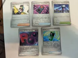 Pokemon Destined Rivals Error Miscut Card Lot - Image 5