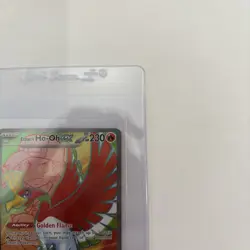 Ethans Ho-Oh EX 209/182 Full Art Destined Rivals Pokemon TCG Card NM - Image 3