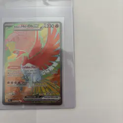 Ethans Ho-Oh EX 209/182 Full Art Destined Rivals Pokemon TCG Card NM - Image 4