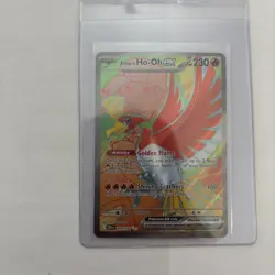 Ethans Ho-Oh EX 209/182 Full Art Destined Rivals Pokemon TCG Card NM - Image 5