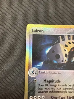 Lairon 37/109 Reverse Holo EX Ruby & Sapphire Pokemon Card MP - Image 5