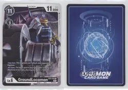 2022 Digimon Card Game - Digital Hazard (EX2) GroundLocomon #EX2-036 02l5 - Image 3