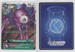 2022 Digimon Card Game - Digital Hazard (EX2) Parasitemon #EX2-028 02l5 - Image 3