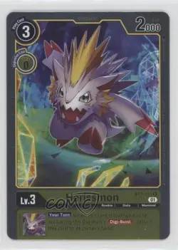 2021 Digimon Card Game - Next Adventure Rare Herissmon #BT7-031 gl9 - Image 1