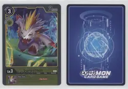 2021 Digimon Card Game - Next Adventure Rare Herissmon #BT7-031 gl9 - Image 3
