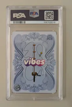 SDCC 2025 Exclusive Vibes TCG PSA Gem Mint 10 Prosperous Penguin Promo Card - Image 2