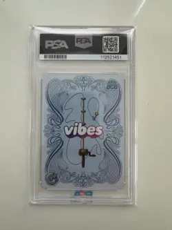 SDCC 2025 Exclusive Vibes TCG PSA Gem Mint 10 Prosperous Penguin Promo Card - Image 2