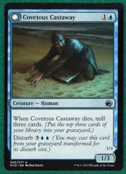 Covetous Castaway - Innistrad: Midnight Hunt MID #045 - Magic MTG Card - Image 1